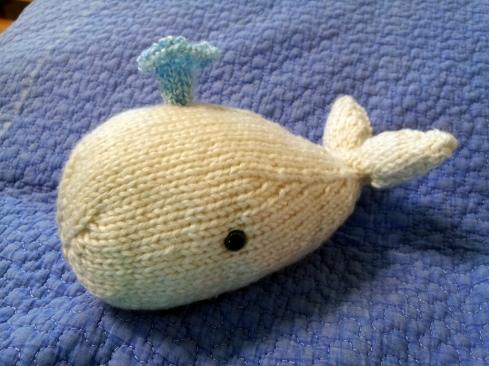 Meet Moby~~ Knitted Whale Toy « knitting nandu